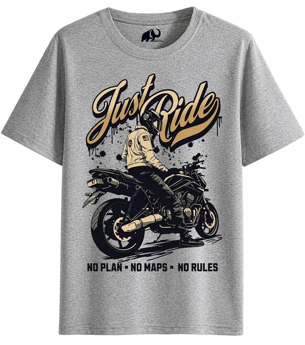Grey_Melange_Cotton_Graphic_Printed_Motorcycle_T-Shirt_For_Adults