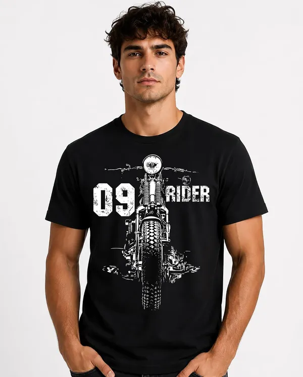 Black_Cotton_Graphic_Printed_Motorcycle_T-Shirt_For_Adults