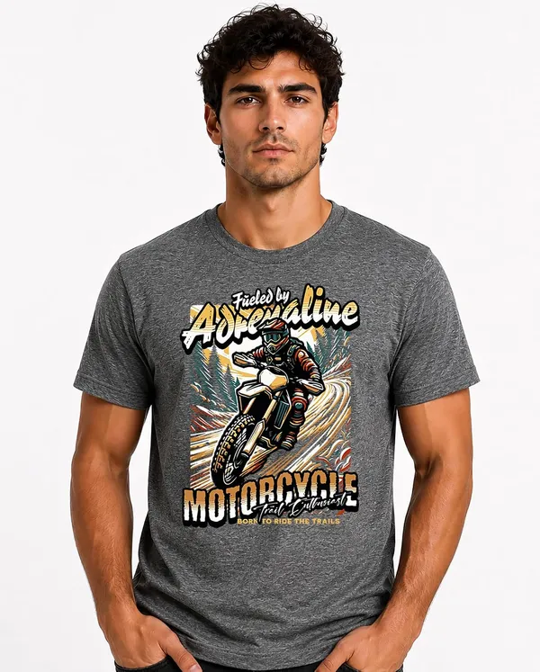 Anthra_Melange_Cotton_Graphic_Printed_Motorcycle_T-Shirt_For_Adults