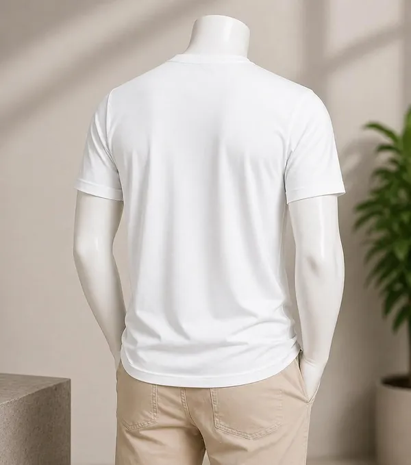 White_Cotton_Graphic_Printed_Motorcycle_T-Shirt_For_Adults