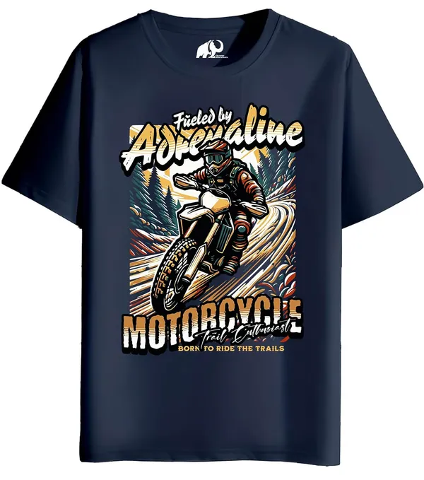 Navy_Blue_Cotton_Graphic_Printed_Motorcycle_T-Shirt_For_Adults