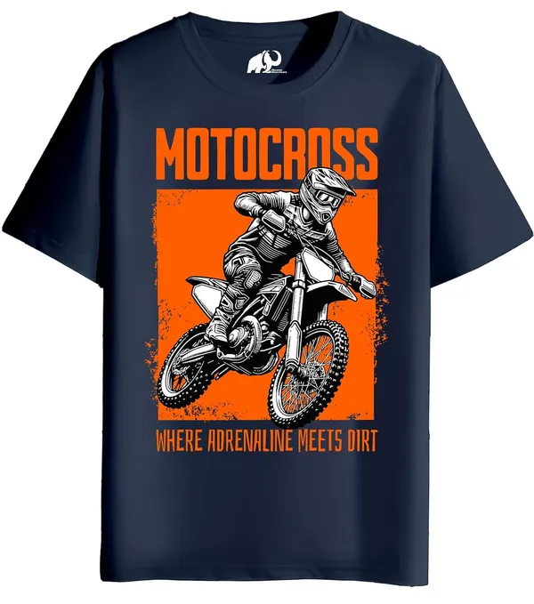 Navy_Blue_Cotton_Graphic_Printed_Motorcycle_T-Shirt_For_Adults