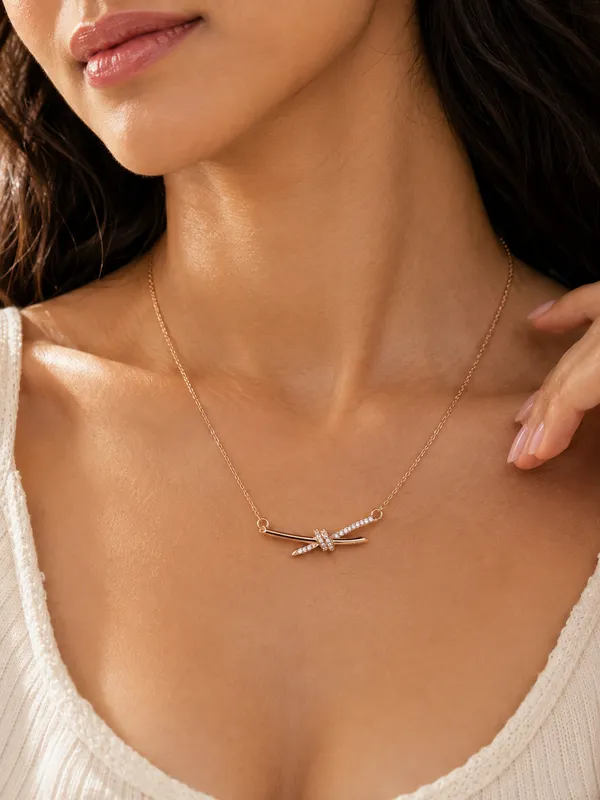 Rose_Gold_Stainless_Steel_Bow_Pendant_Necklace_For_Women