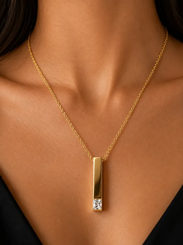 Gold_Stainless_Steel_Geometric_Pendant_Necklace_For_Women