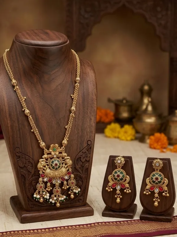 Gold_Alloy_Traditional_Necklace_Set_For_Women
