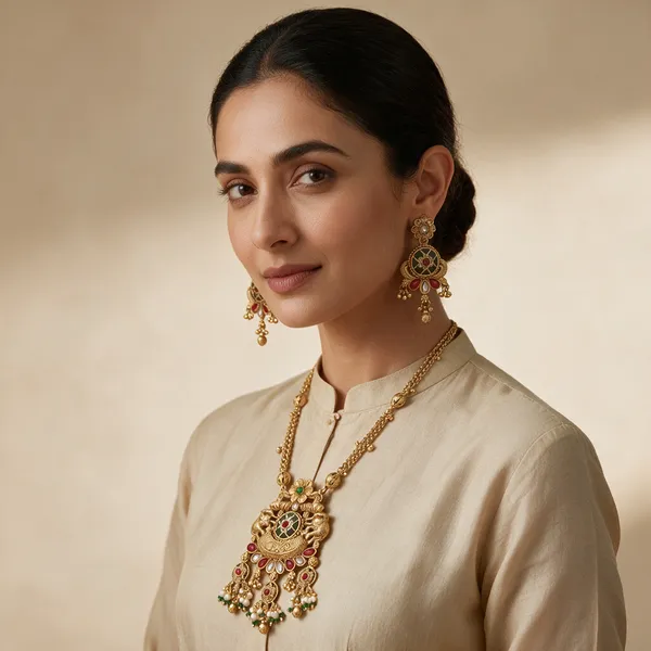 Gold_Alloy_Traditional_Necklace_Set_For_Women
