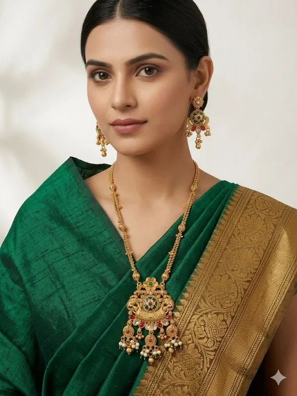 Gold_Alloy_Traditional_Necklace_Set_For_Women