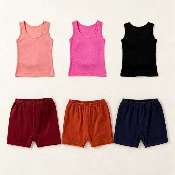 Premium_Quality_Kids_Cotton_Camisole_And_Bloomer_Set_Soft_Breathable_Innerwear_Combo_For_Baby_Girls_Comfortable_Everyday_Wear_Undergarment_Set_Skin_Friendly_Stretchable_Fabric_Sleep_Home_Wear_Pack_Of_3