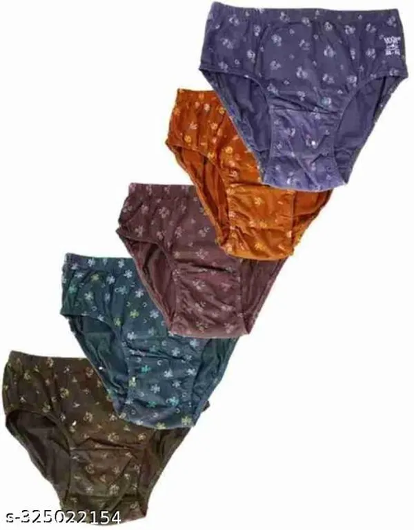 Women_S_Comfortable_Stretch_Cotton_Panty_High_Waist_Soft_Breathable_Underwear_Sizes_85_Cm_90_Cm_100_Cm_Everyday_Wear_Seamless_Fit_Briefs_For_Women_Girls_Pack_Of_6