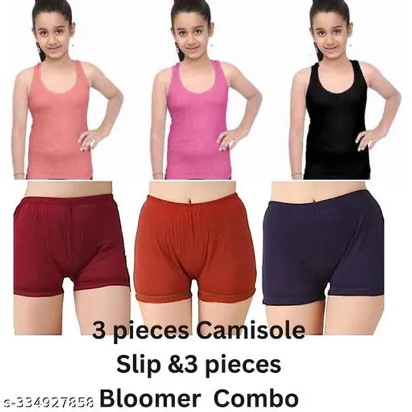 Premium_Quality_Kids_Cotton_Camisole_And_Bloomer_Set_Soft_Breathable_Innerwear_Combo_For_Baby_Girls_Comfortable_Everyday_Wear_Undergarment_Set_Skin_Friendly_Stretchable_Fabric_Sleep_Home_Wear