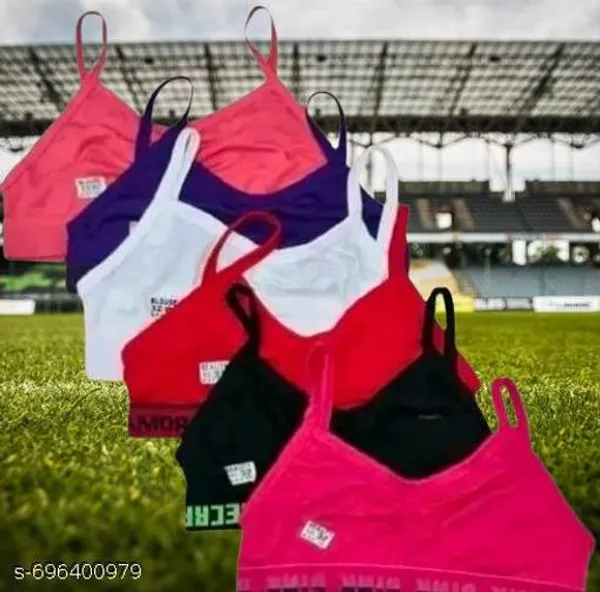 Girls_Multicolor_Cotton_Blend_Innerwear_Slip_Bra_Sport_Bra_Gym_Yoga_Bra_Pack_Of_6_Free_Size_Above_16_Year_Girl_Sports_Bra