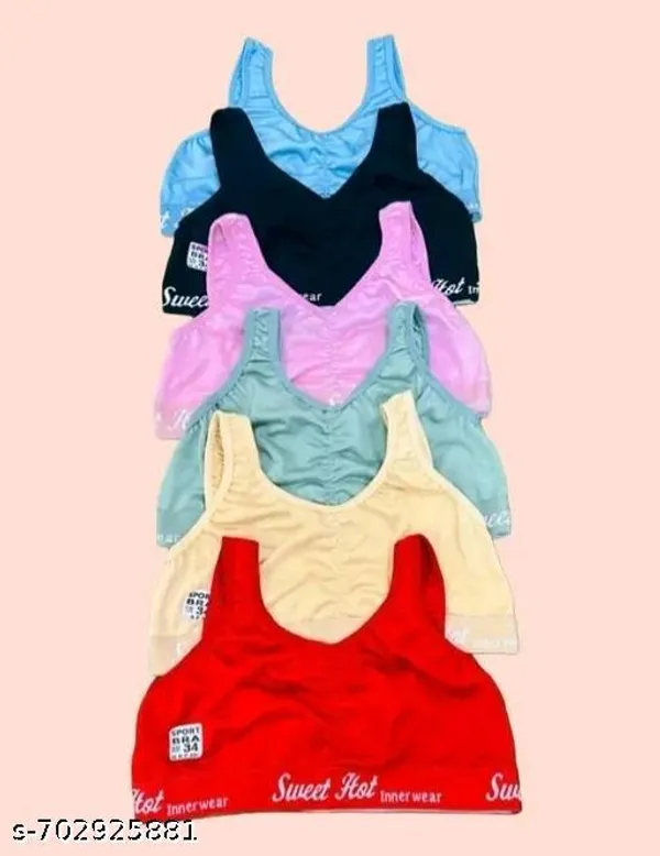 Girls_Wide_Belt_Sports_Bra_For_9_16_Years_Soft_Cotton_Lined_Innerwear_Full_Support_Comfort_Breathable_Daily_Wear_For_Active_Teens_Adjustable_Fit_For_Sports_Gym_Yoga_And_School_Pack_Of_6