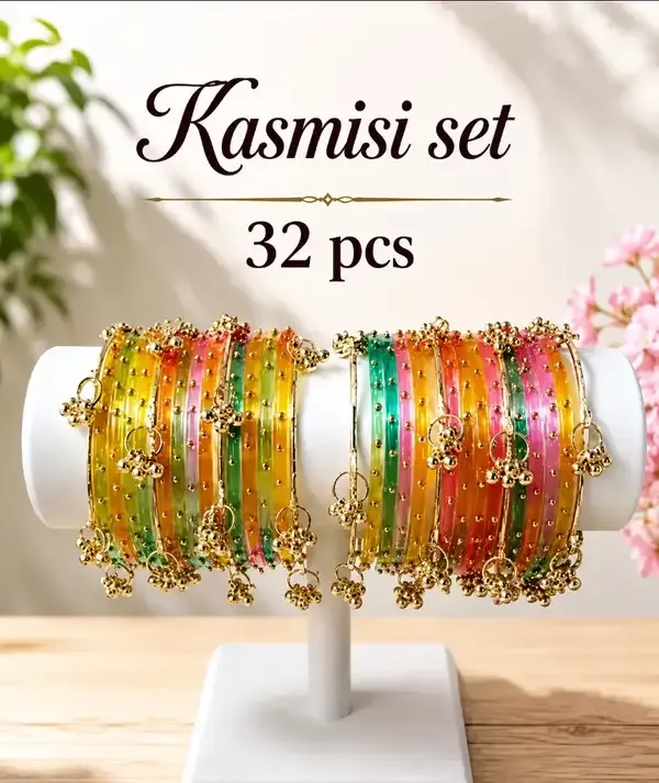 Trendy_fancy_multi_ghugroo_set_and_trending_24_bangles