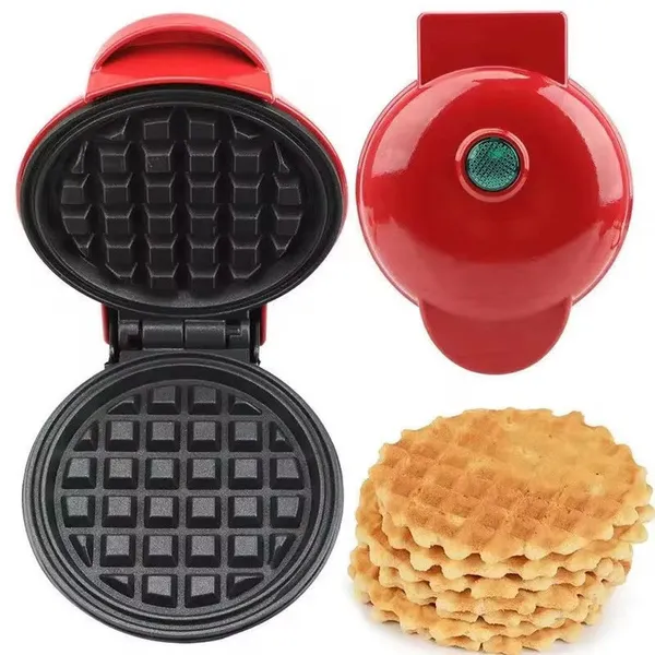 Mini_Waffle_Maker_Red