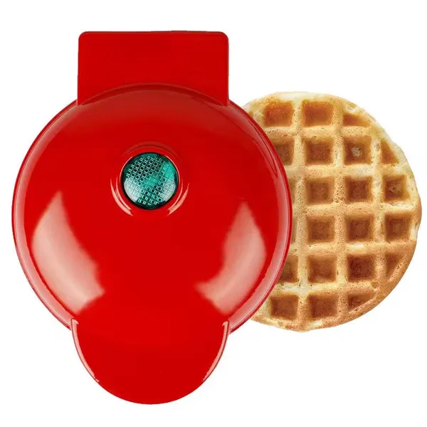 Mini_Waffle_Maker_Red