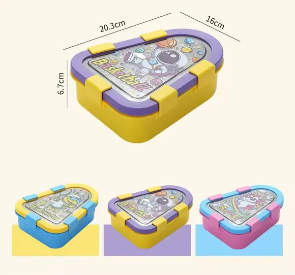 Funstack_Kids_3_Compartment_Insulated_Bento_Box_Pink
