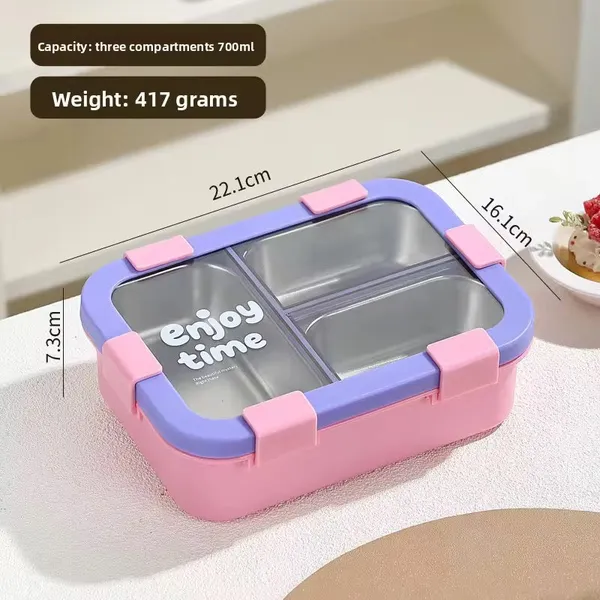 Funstack_3_Compartment_Insulated_Bentobox_With_Spoon_N_Fork_Pink