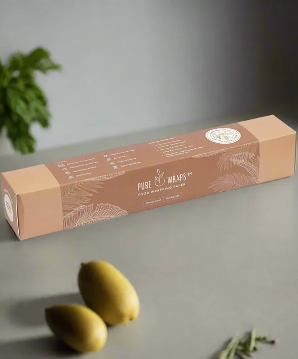 Purewraps_Food_Wrapping_Paper_White_Plain_Roll_18_Meters_Pack_Of_2