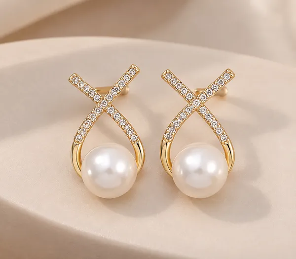 High-end_cross_fashion_earrings