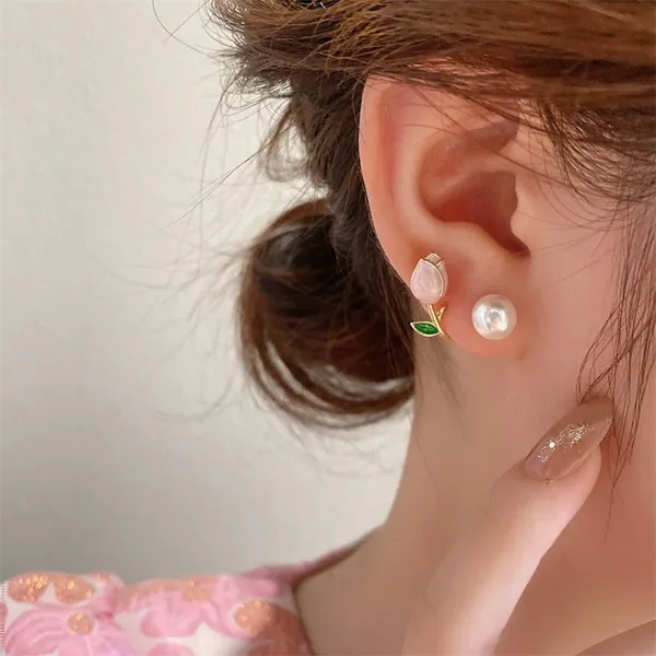 Korean_tulip_fashion_earring