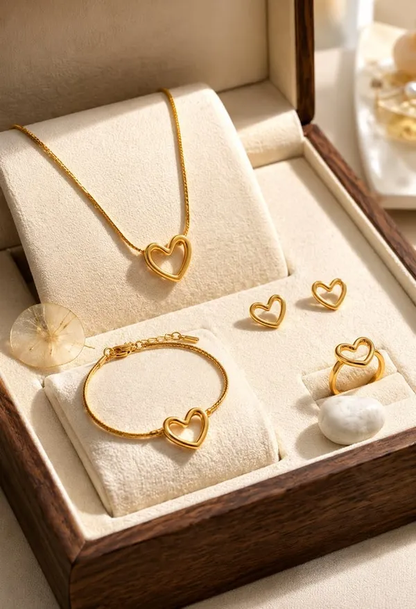 Gold-Plated_Heart_Jewelry_Set_for_Women_Necklace,_Earrings_&_Ring_|_Anti-Tarnish_Fashion_Jewellery_Set