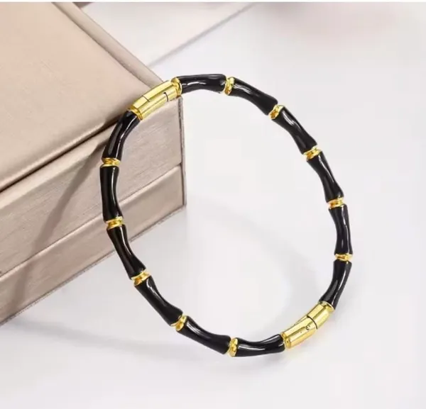 Black_Gold_Tone_Segment_Bangle_For_Women