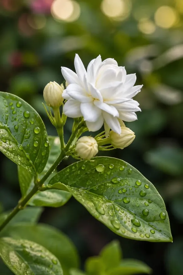 Mogra_Flowering_Plant