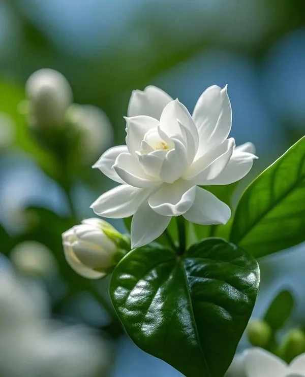 Mogra_Flowering_Plant
