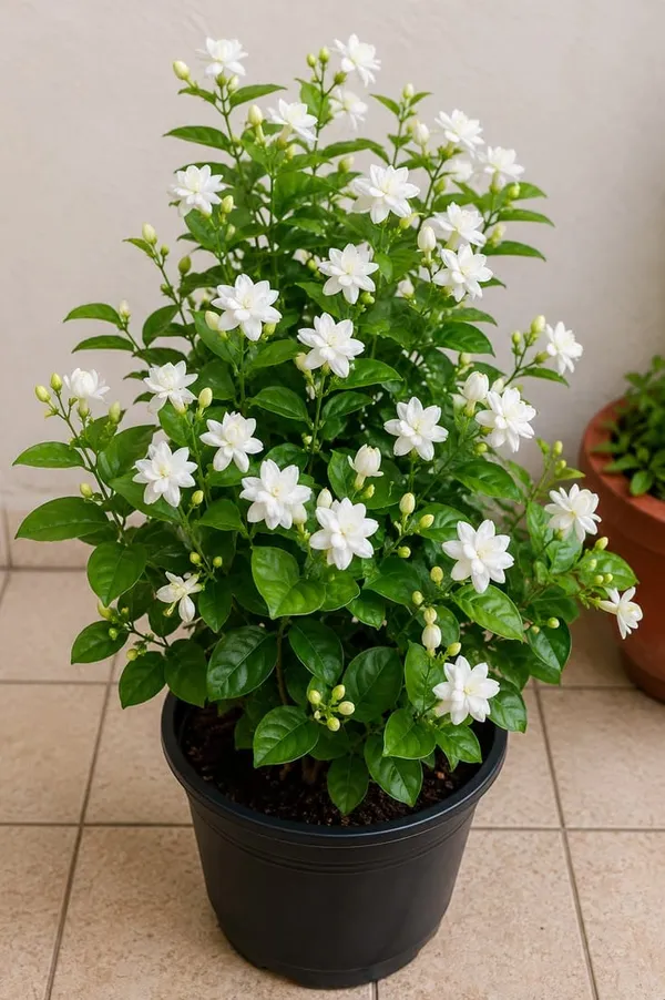 Mogra_Flowering_Plant