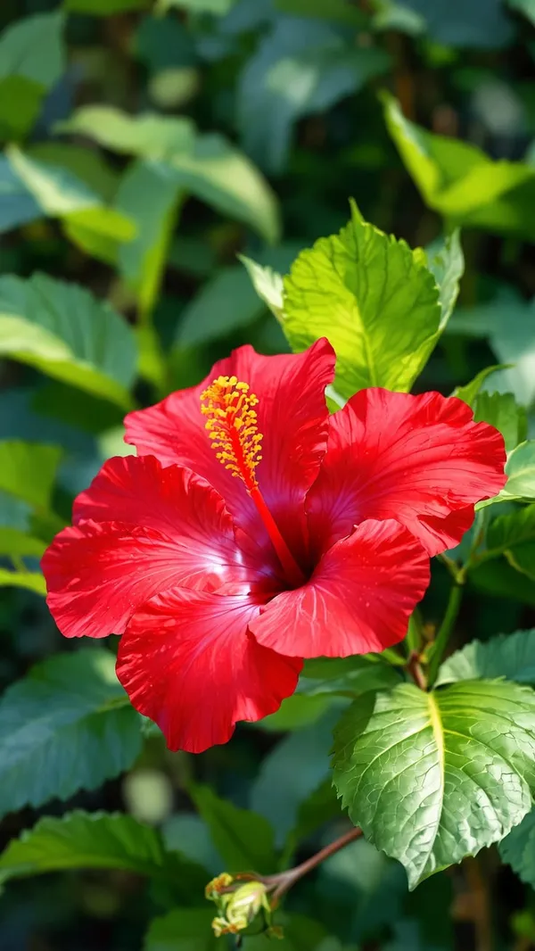 Red_hibiscus_flowers_plant