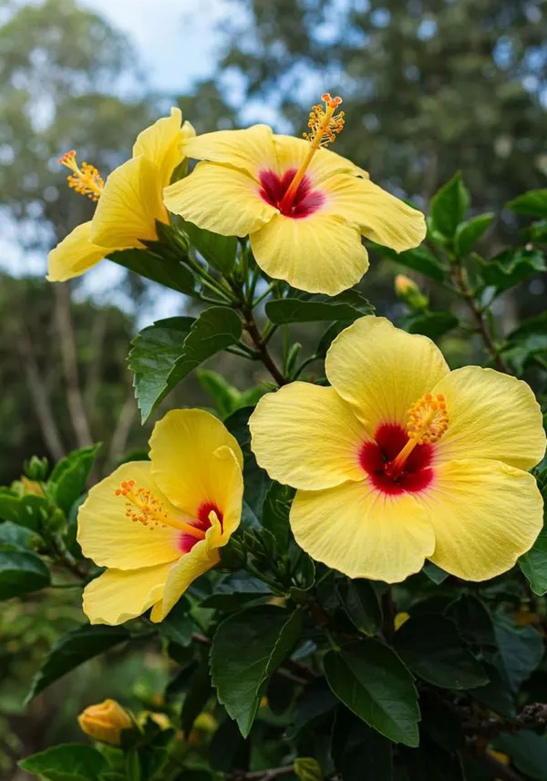 Yellow_hibiscus_flowers_plant