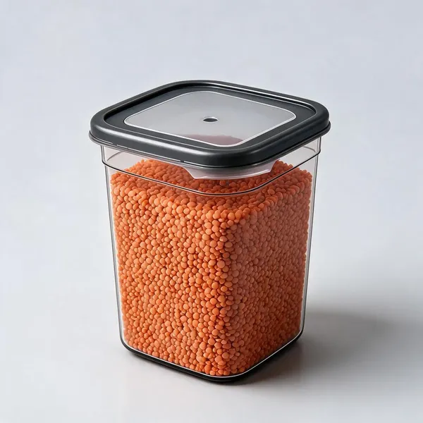 Black_Plastic_Kitchen_Storage_Container_Set_(Pack_Of__12_)