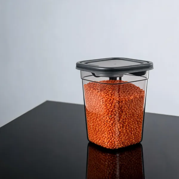 Black_Plastic_Kitchen_Storage_Container_Set_(Pack_Of__8_)