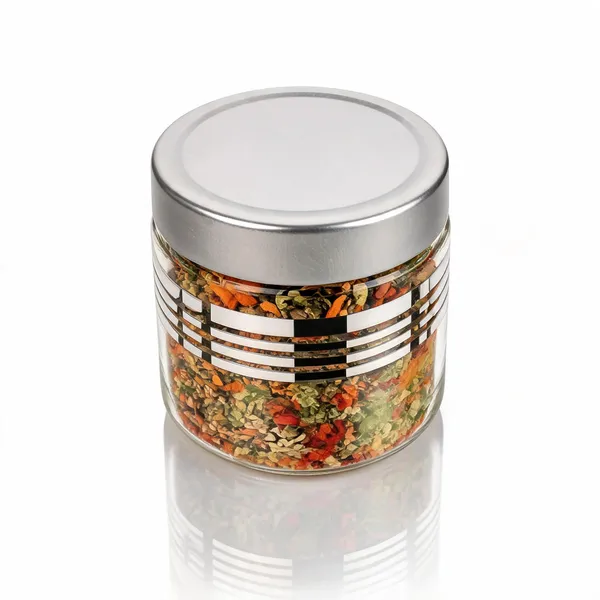 Silver_Plastic_Kitchen_Storage_Container_Set_(Pack_Of__24_)