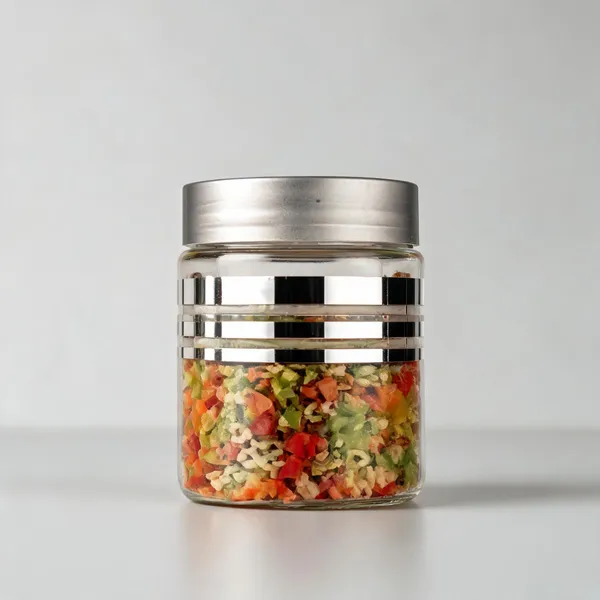 Silver_Plastic_Kitchen_Storage_Container_Set_(Pack_Of__24_)
