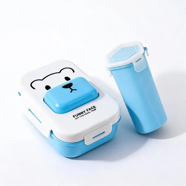 Multicolor_Plastic_Lunch_Box_Combo