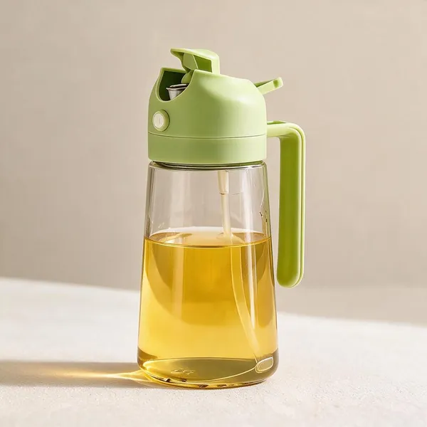 Green_Plastic_Oil_Dispenser_Bottle