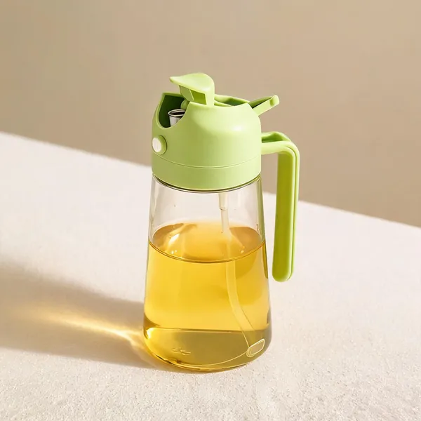 Green_Plastic_Oil_Dispenser_Bottle
