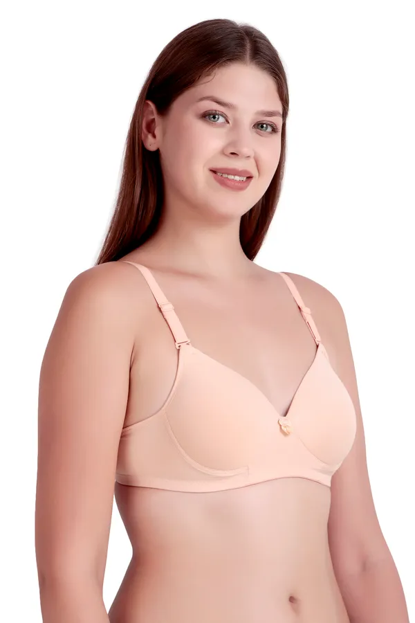 Beige,_Blue,_Brawn_Nylon_Full_Coverage_Non-Wired_Padded_Seamless_Bra_For_Women_Pack_Of_3