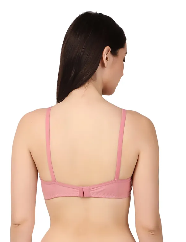 Pink_Nylon_Full_Coverage_Non-Wired_Padded_Seamless_Bra_For_Women_Pack_Of_1