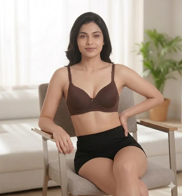 Brown,_Blue,_Peach_Nylon_Full_Coverage_Non-Wired_Padded_Seamless_Bra_For_Women_Pack_Of_3