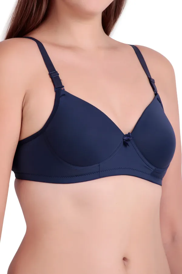 Brown,_Blue,_Peach_Nylon_Full_Coverage_Non-Wired_Padded_Seamless_Bra_For_Women_Pack_Of_3