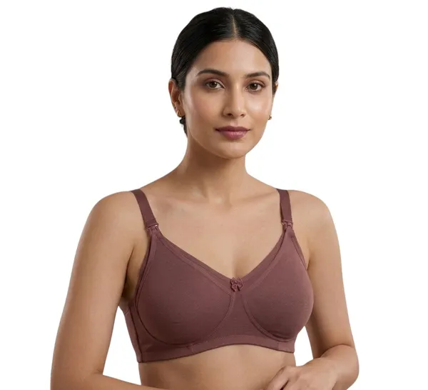 Grey,_Pink,_Purple_Nylon_Full_Coverage_Non-Wired_Non-Padded_Seamless_Maternity/Feeding_Bra_For_Women_Pack_of_3