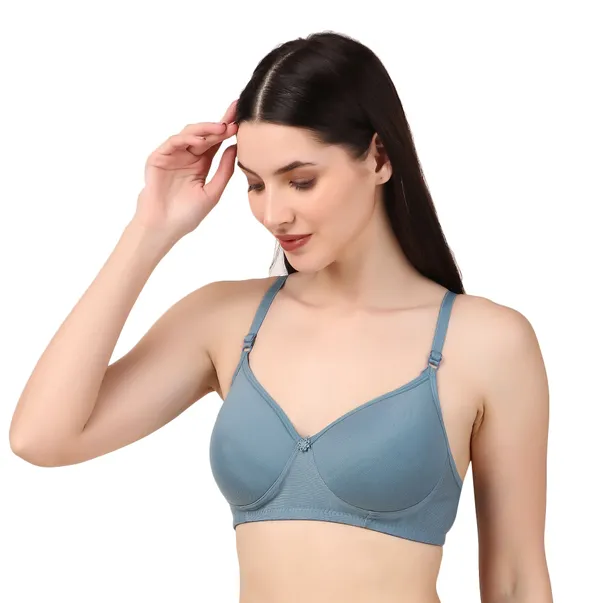 Nylon_Full_Coverage_Non-Wired_Padded_Seamless_Bra_For_Women_Pack_Of_1_Blue
