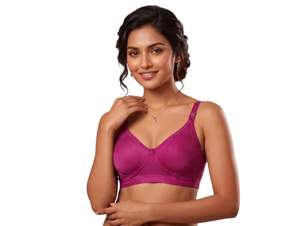 Purple,_Peach,_Pink_Nylon_Full_Coverage_Non-Wired_Padded_Seamless_Bra_For_Women_Pack_Of_3
