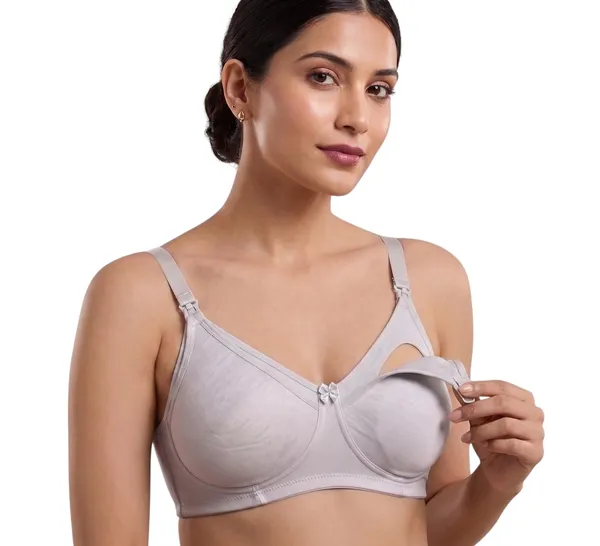 Purple,_Grey,_Purple_Nylon_Full_Coverage_Non-Wired_Non-Padded_Seamless_Maternity/Feeding_Bra_For_Women_Pack_of_3