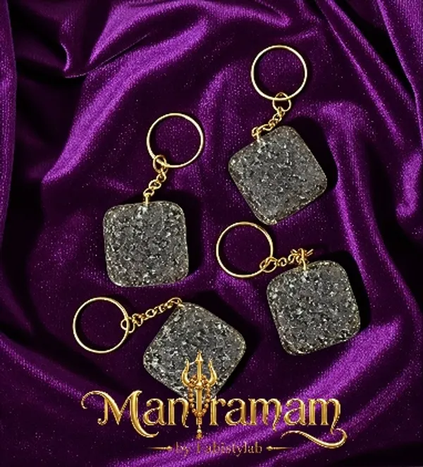 Pyrite_Resin_Square_Key_Chain