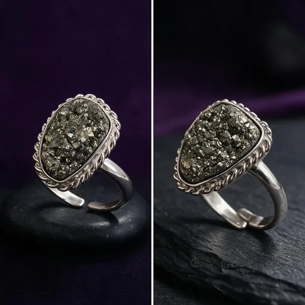 Pyrite_Geode_Cluster_Ring_Uneven_Shape