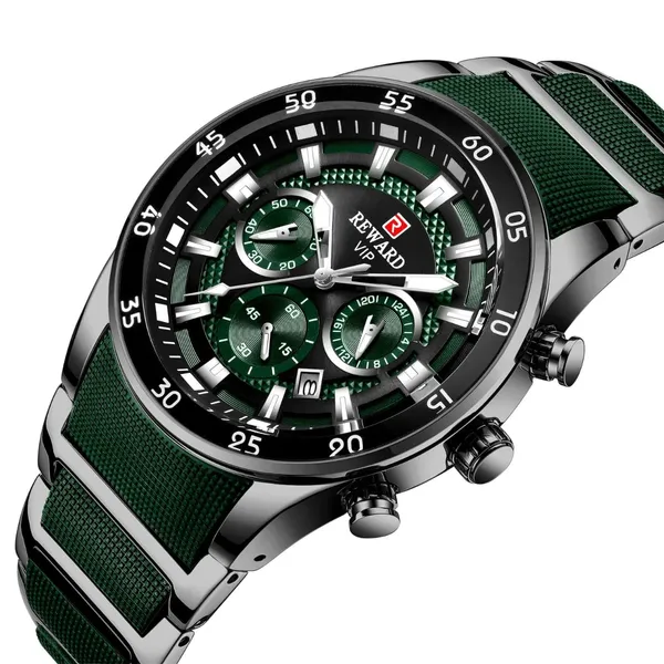 Men_S_Chronograph_Quartz_Watch_Stainless_Steel_Band