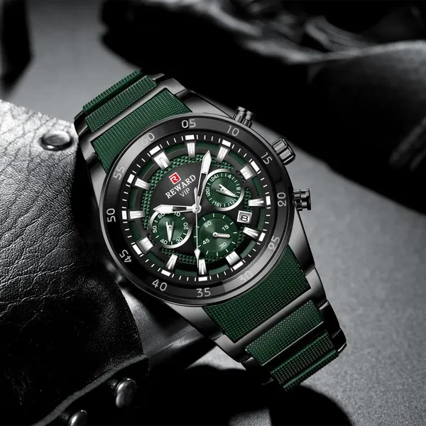 Men_S_Chronograph_Quartz_Watch_Stainless_Steel_Band